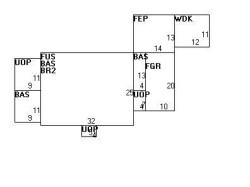 6 Morseland Ave, Newton, MA 02459 floor plan