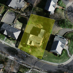 90 Mandalay Rd, Newton, MA 02459 aerial view