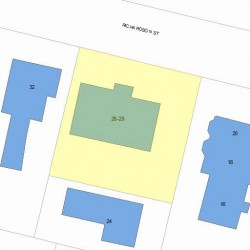 26 Richardson St, Newton, MA 02458 plot plan