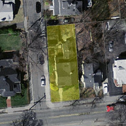 343 Cabot St, Newton, MA 02458 aerial view