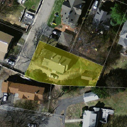 14 Edinboro Pl, Newton, MA 02460 aerial view