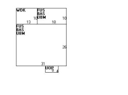 151 Jewett St, Newton, MA 02458 floor plan