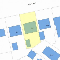 1010 Boylston St, Newton, MA 02461 plot plan