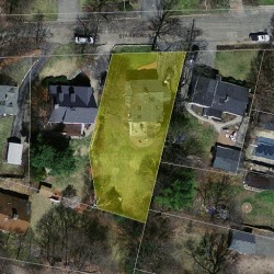 56 Staniford St, Newton, MA 02466 aerial view