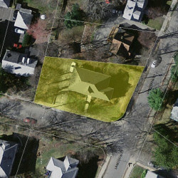 5 Winchester Rd, Newton, MA 02458 aerial view