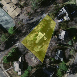 304 Greenwood St, Newton, MA 02459 aerial view