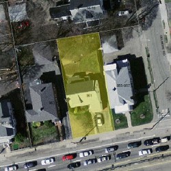 961 Boylston St, Newton, MA 02461 aerial view