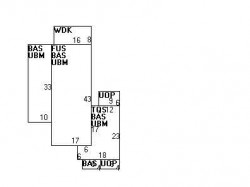 24 Cottage Pl, Newton, MA 02465 floor plan