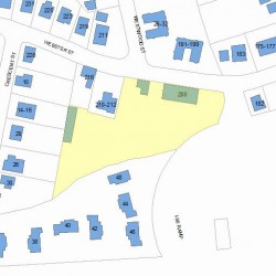 200 Webster St, Newton, MA 02465 plot plan