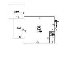 127 Day St, Newton, MA 02466 floor plan