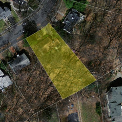 78 Roundwood Rd, Newton, MA 02464 aerial view