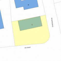 12 Richardson Rd, Newton, MA 02464 plot plan