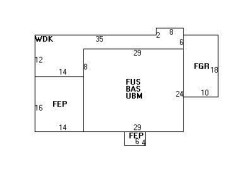 31 Roosevelt Rd, Newton, MA 02459 floor plan