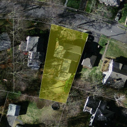 74 Brackett Rd, Newton, MA 02458 aerial view