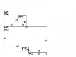 171 Paulson Rd, Newton, MA 02468 floor plan