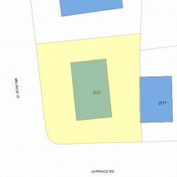 2121 Commonwealth Ave, Newton, MA 02466 plot plan
