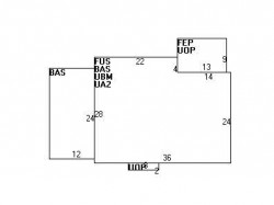 77 Walden St, Newton, MA 02460 floor plan