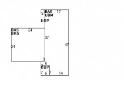 143 Christina St, Newton, MA 02461 floor plan