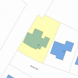 19 Ipswich Rd, Newton, MA 02461 plot plan