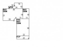 30 Webster St, Newton, MA 02465 floor plan