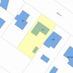 330 River St, Newton, MA 02465 plot plan