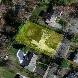 74 Broken Tree Rd, Newton, MA 02459 aerial view