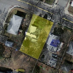 298 Auburndale Ave, Newton, MA 02466 aerial view