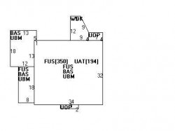 9 Aberdeen St, Newton, MA 02461 floor plan