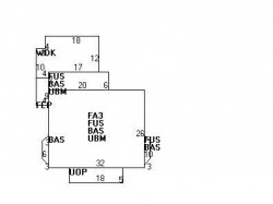42 Oakland Ave, Newton, MA 02466 floor plan