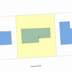 18 Cochituate Rd, Newton, MA 02461 plot plan