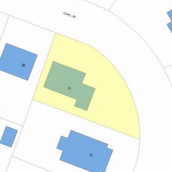 10 Carl St, Newton, MA 02461 plot plan