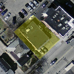 413 Watertown St, Newton, MA 02458 aerial view