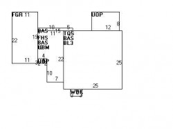 45 Rochester Rd, Newton, MA 02458 floor plan