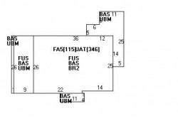 277 Waltham St, Newton, MA 02465 floor plan