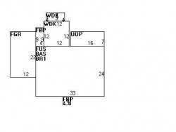 30 Philbrick Rd, Newton, MA 02459 floor plan