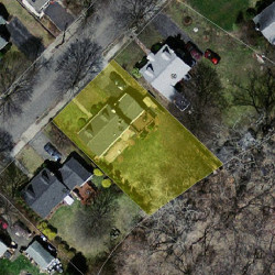 56 Albert Rd, Newton, MA 02466 aerial view