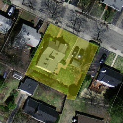 20 Grant St, Newton, MA 02465 aerial view