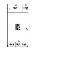 33 Frederick St, Newton, MA 02460 floor plan