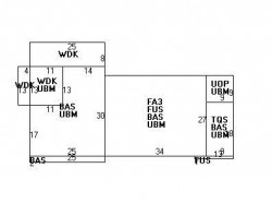 95 Collins Rd, Newton, MA 02468 floor plan