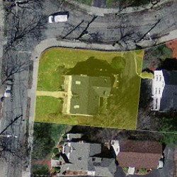 40 Cloverdale Rd, Newton, MA 02461 aerial view