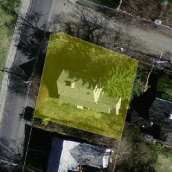 48 Ruthven Rd, Newton, MA 02458 aerial view