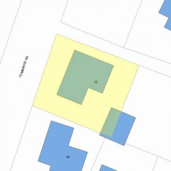 10 Cummings Rd, Newton, MA 02459 plot plan