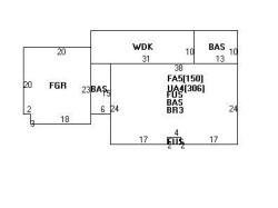 41 Bonnybrook Rd, Newton, MA 02468 floor plan