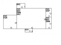 46 Bishopsgate Rd, Newton, MA 02459 floor plan
