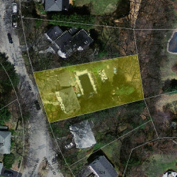 64 Varick Rd, Newton, MA 02468 aerial view