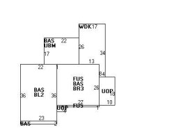 41 Marcellus Dr, Newton, MA 02459 floor plan