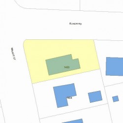 1400 Walnut St, Newton, MA 02461 plot plan