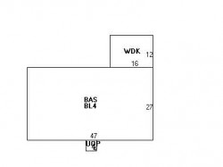 56 James St, Newton, MA 02465 floor plan