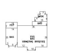 33 Avondale Rd, Newton, MA 02459 floor plan