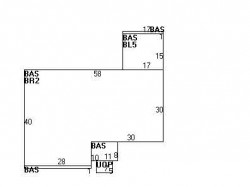 107 Adeline Rd, Newton, MA 02459 floor plan